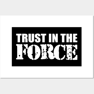 Law enforcer - Trust in the force w Posters and Art